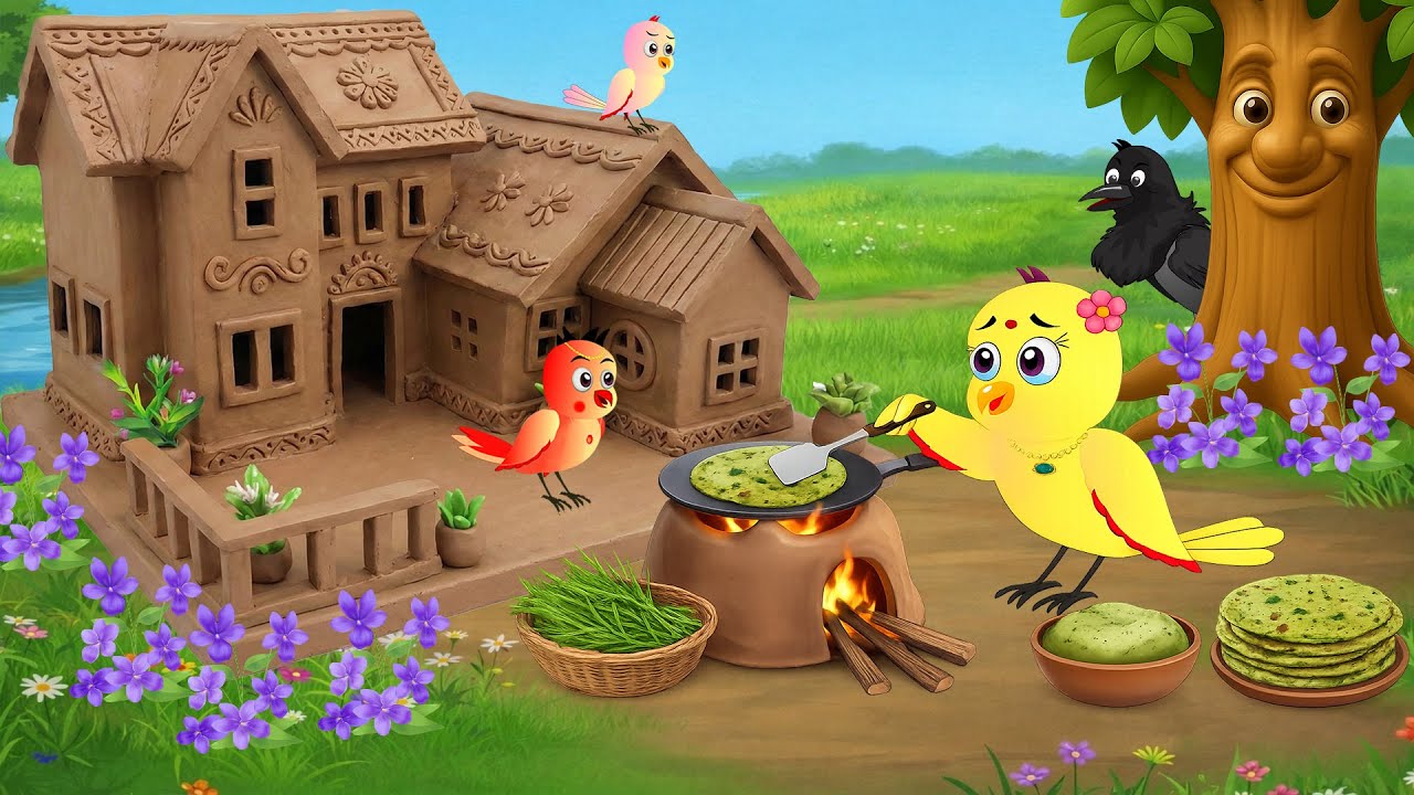 🐦 चिड़िया का जादुई मिट्टी का घर 🏡✨ Rano Chidiya Maha Episode