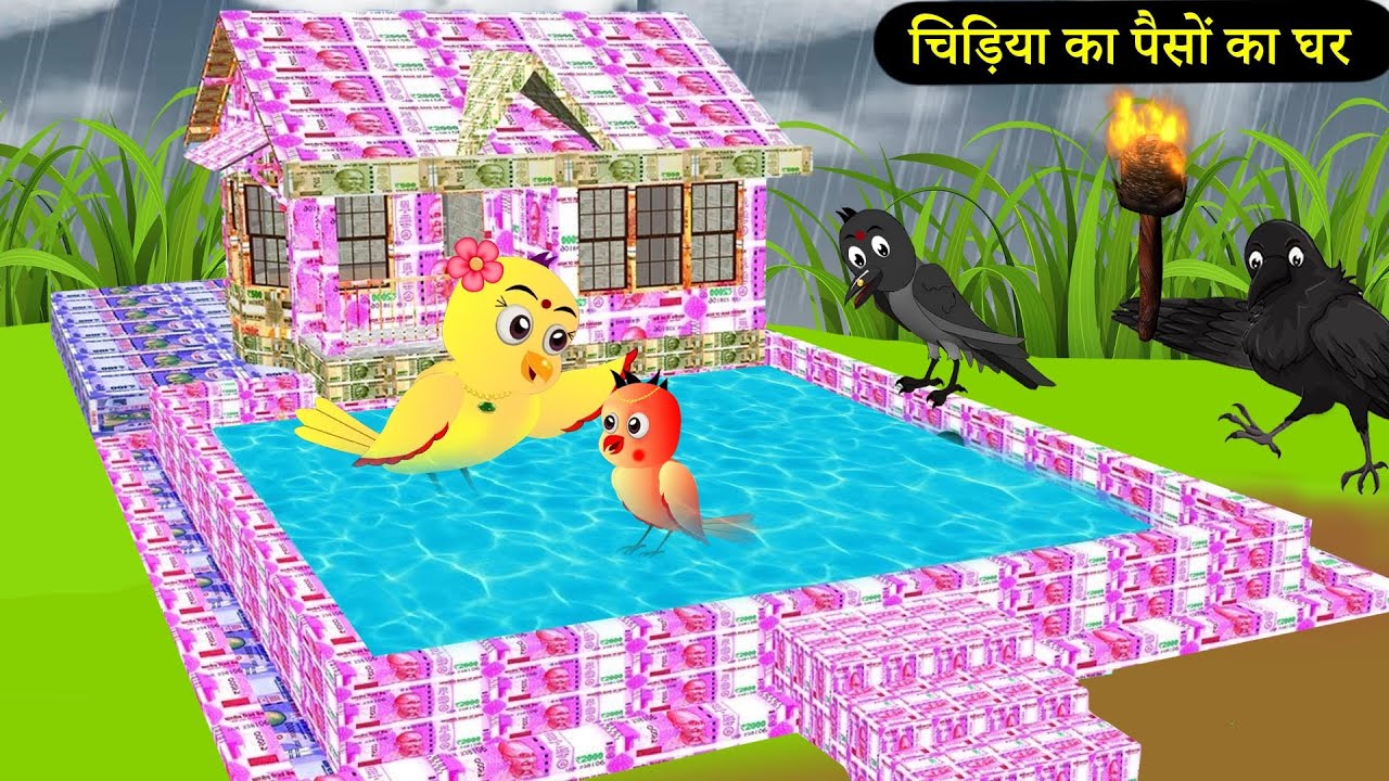 🐦 बारिश में चिड़िया का पैसों का घर 💰🏡 Rano Chidiya Maha Episode